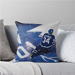 Auston Matthews Throw Pillow
