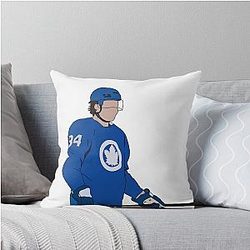 Auston Matthews Practice Throw Pillow