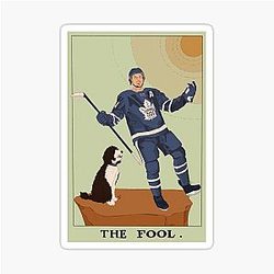 Auston Matthews The Fool Sticker
