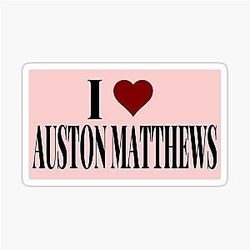 I Auston Matthews Sticker
