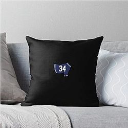 Auston Matthews Toronto Maple Leafs Jersey Throw Pillow