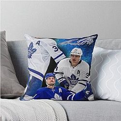 Auston Matthews Throw Pillow