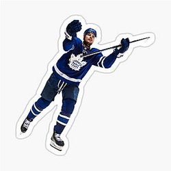 Auston Matthews Celebration Sticker