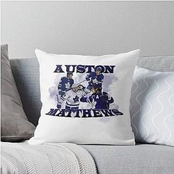 Auston Matthews Vintage Pillow