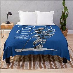 Auston Matthews Throw Blanket