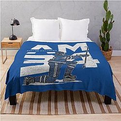 Auston Matthews Throw Blanket