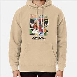 Avatar The Last Airbender Group Character Panels Pullover Hoodie