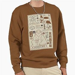 Avatar The Last Airbender General Iroh Info Poster Sweatshirt