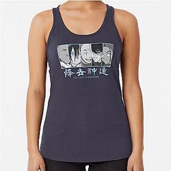 Avatar: The Last Airbender Kanji Group Panel Racerback Tank Top