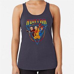 Avatar The Last Airbender Retro Power Stance Racerback Tank