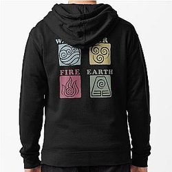 Avatar: The Last Airbander Natural Elements Box Up Hoodie