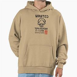 Avatar: The Last Airbender Toph Beifong Wanted Poster Oversized Hoodie
