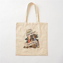 Avatar: The Last Airbender Aang and Katara Secret Tunnel Cotton Tote Bag