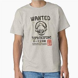 Avatar: The Last Airbender Toph Beifong Wanted Poster T-Shirt