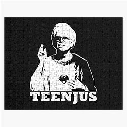 TEENJUS WHITE SILHOUETTE BABY BILLY JIGSAW PUZZLE