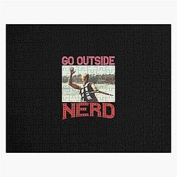 Go Outside Nerd Baby Billy Puzzle