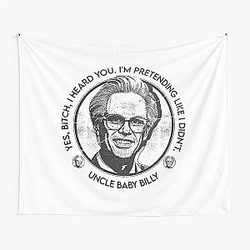 VINTAGE RETRO BLACK Tapestry