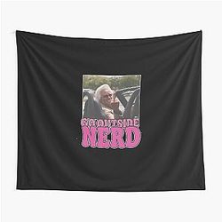 Baby Billy Go Outside Nerd Tapestry
