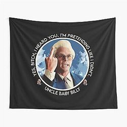 Baby Billy Funny Preacher Attitude Tapestry