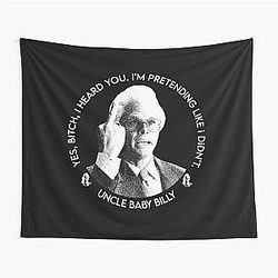 Baby Billy Meme Portrait Tapestry
