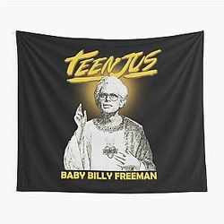 Teenage Mutant Ninja Turtle Baby Jesus Tapestry