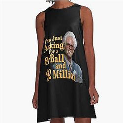 Baby Billy I'm Just Asking For An 8 Ball And 2 Million Funny One-Line Dress
