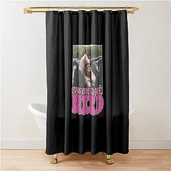 Baby Billy Go Outdoors Nerd meme Shower Curtain