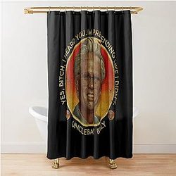 Baby Billy Smile Retro Shower Curtain
