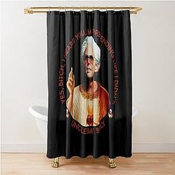 Saint Baby Shower Curtain