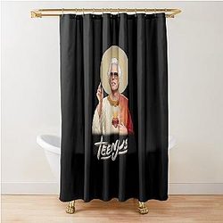 Saint Baby Billy Funny Christmas Holiday Shower Curtain