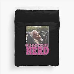 Baby Billy Goes Outside Nerd meme Duvet Cover