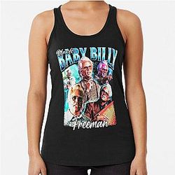 Uncle Baby Billy Freeman Vintage Racerback Tank Top