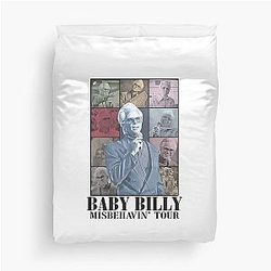Baby Billy Righteous Gemstones Tour Duvet Cover
