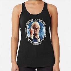 Baby Billy Meme Funny Preacher Attitude Racerback Tank Top