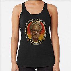 Baby Billy Smile Retro Racerback Tank Top