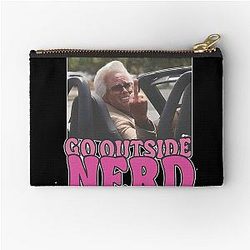 Baby Billy Go Outside Nerd meme Pouch
