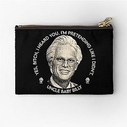 Baby Billy Vintage Portrait Sarcastic Zipper Pouch