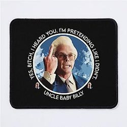 Baby Billy Quote Funny Preacher Mouse Pad