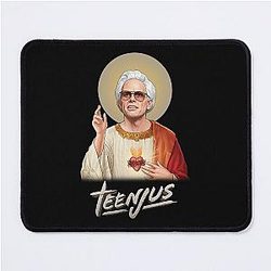 Saint Baby Funny Christmas Mouse Pad