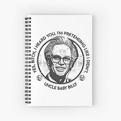 Vintage Retro Baby Spiral Notebook