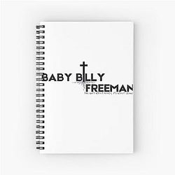 Baby Billy Freeman Righteous Gemstones Spiral Notebook