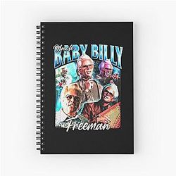 Uncle Baby Billy Freeman Vintage Spiral Notebook