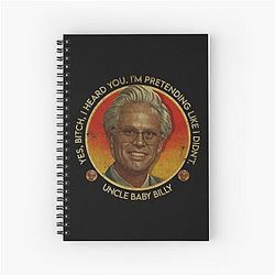 Baby Billy Retro Spiral Notebook