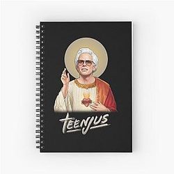 Saint Baby Billy Funny Christmas Spiral Notebook