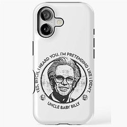 VINTAGE RETRO BLACK BILLY iPhone Tough Case