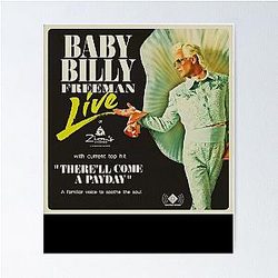 Baby Billy Freeman Live at Zion's Landing Poster