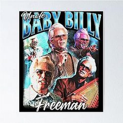 Uncle Baby Billy Freeman Vintage Poster