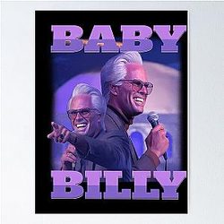 Baby Billy Vintage Live Poster