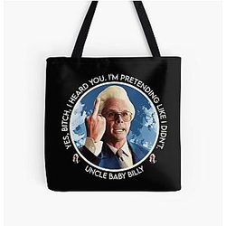 Baby Billy Funny Preacher Attitude Tote Bag