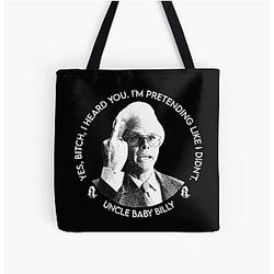 Baby Billy Meme Retro Character Portrait All Over Print Tote Bag